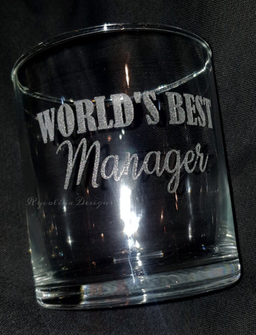Personalised Engraved Glass